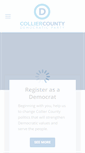 Mobile Screenshot of collierdems.org